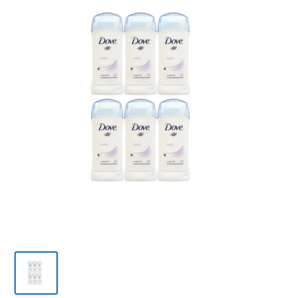 Dove Invisible Solid Deodorant